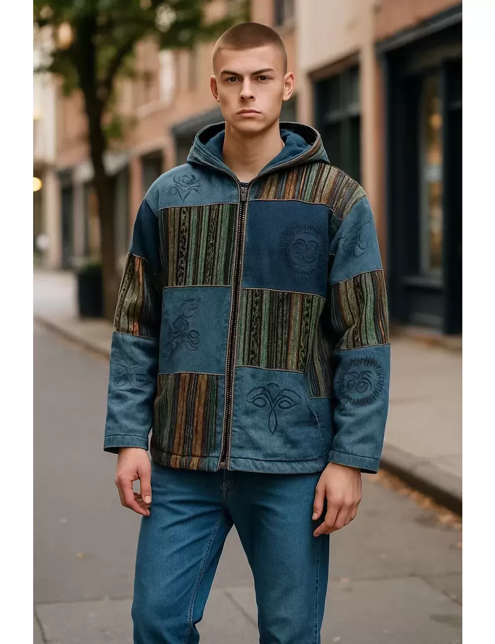 SF-155: Cotton Gheri CrushJacket