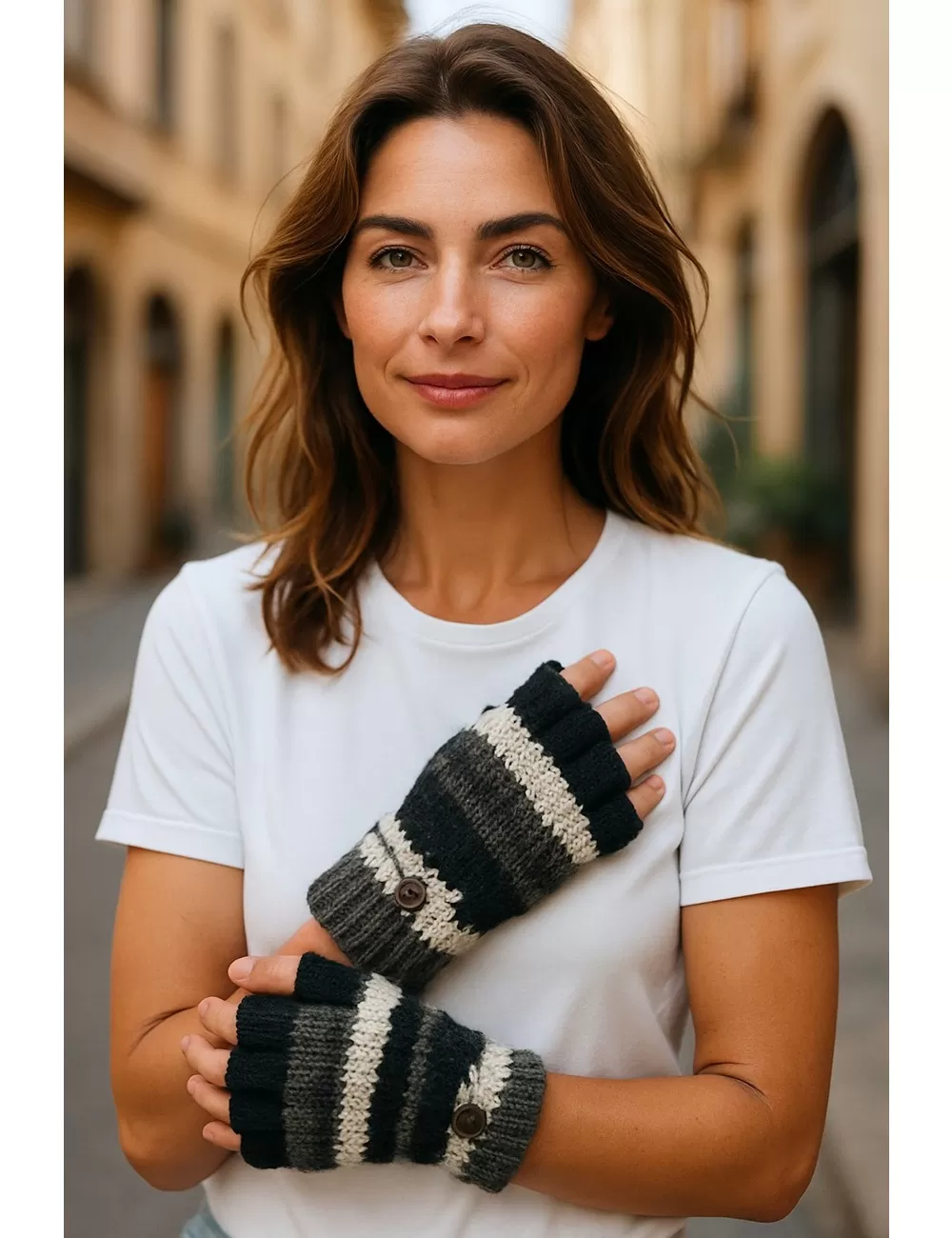 SF-137 : Fingerless Gloves Mittens