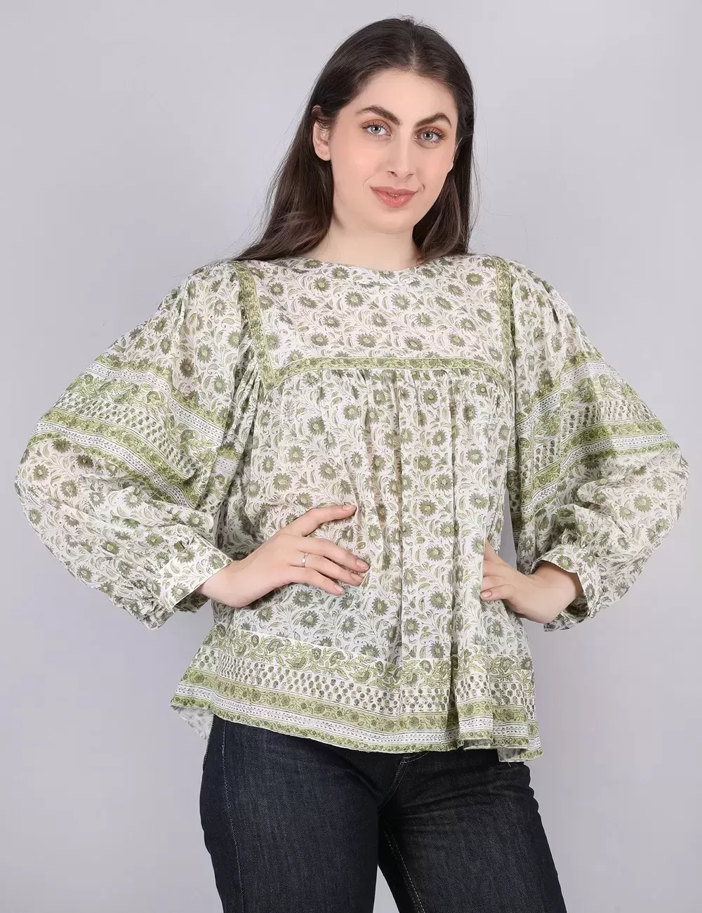 SC-02 : Cotton Floral Top