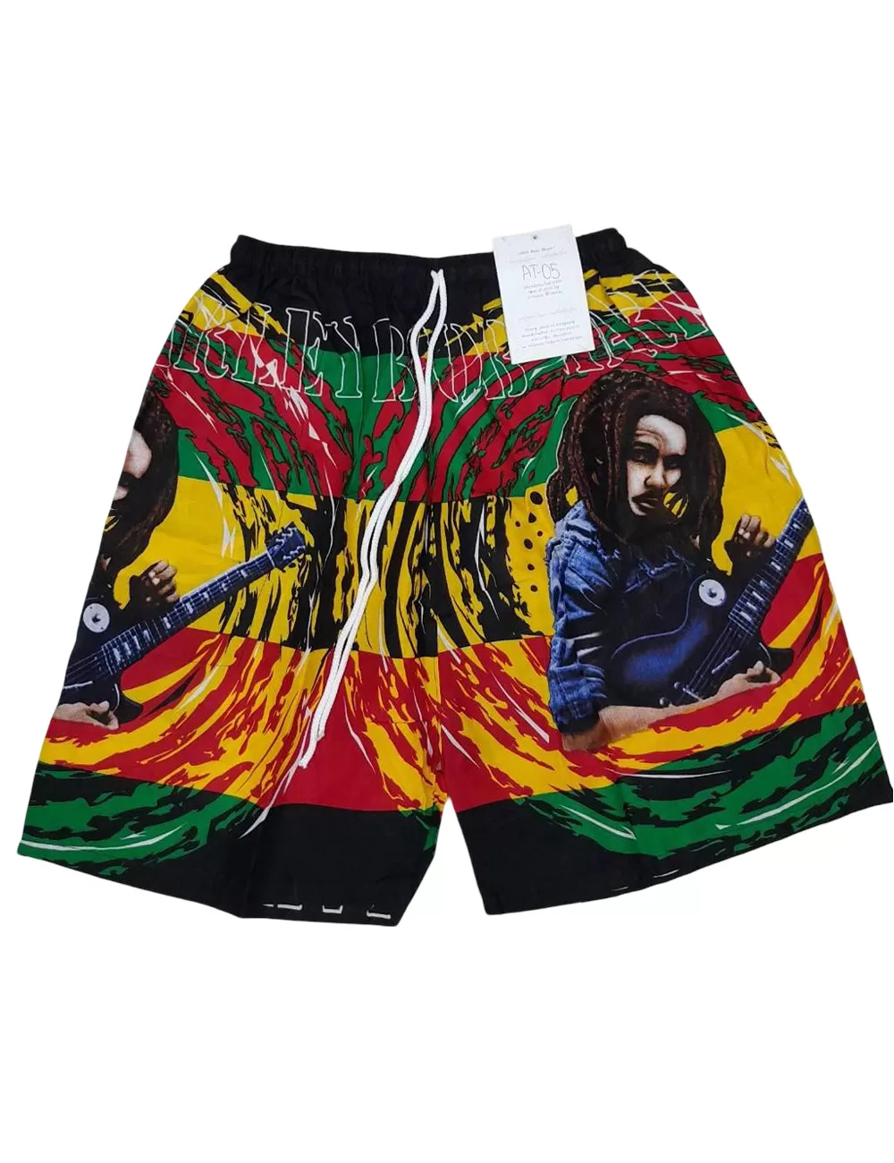 AT-05 : Bob Marley Shorts : Assorted Prints