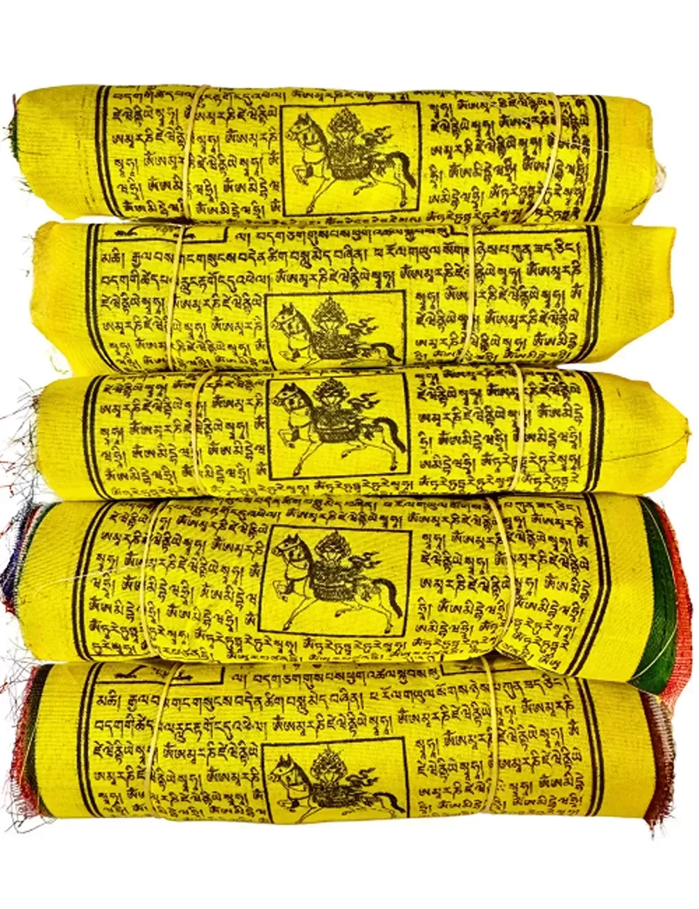 Tibetan Prayer Flags - Set of 5 - 22 CM