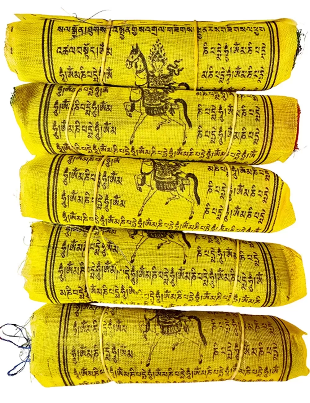 Tibetan Prayer Flags - Set of 5 - 15 CM