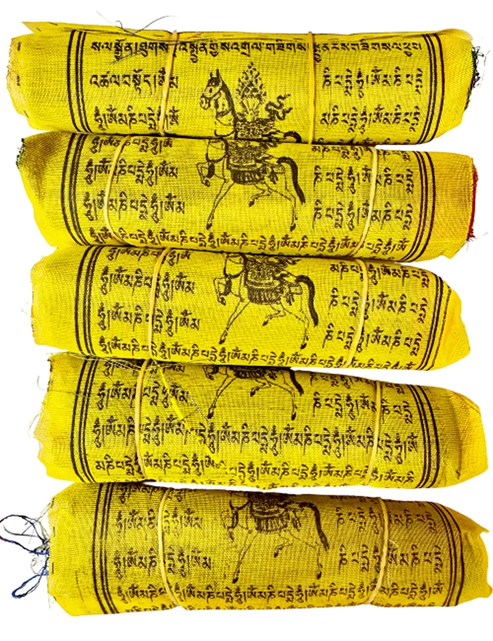 Tibetan Prayer Flags - Set of 5 - 15 CM