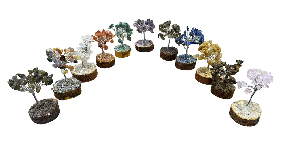 Crystal Trees - Single Tree Box Packaging - Assorted Crystals