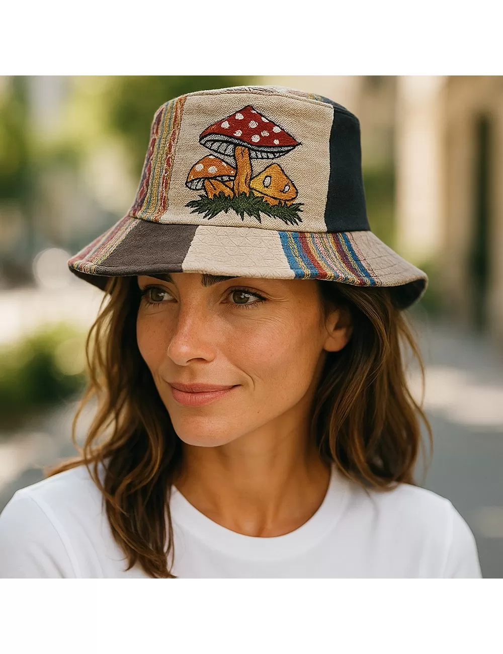 SF-78 : Hemp Mushroom Hat