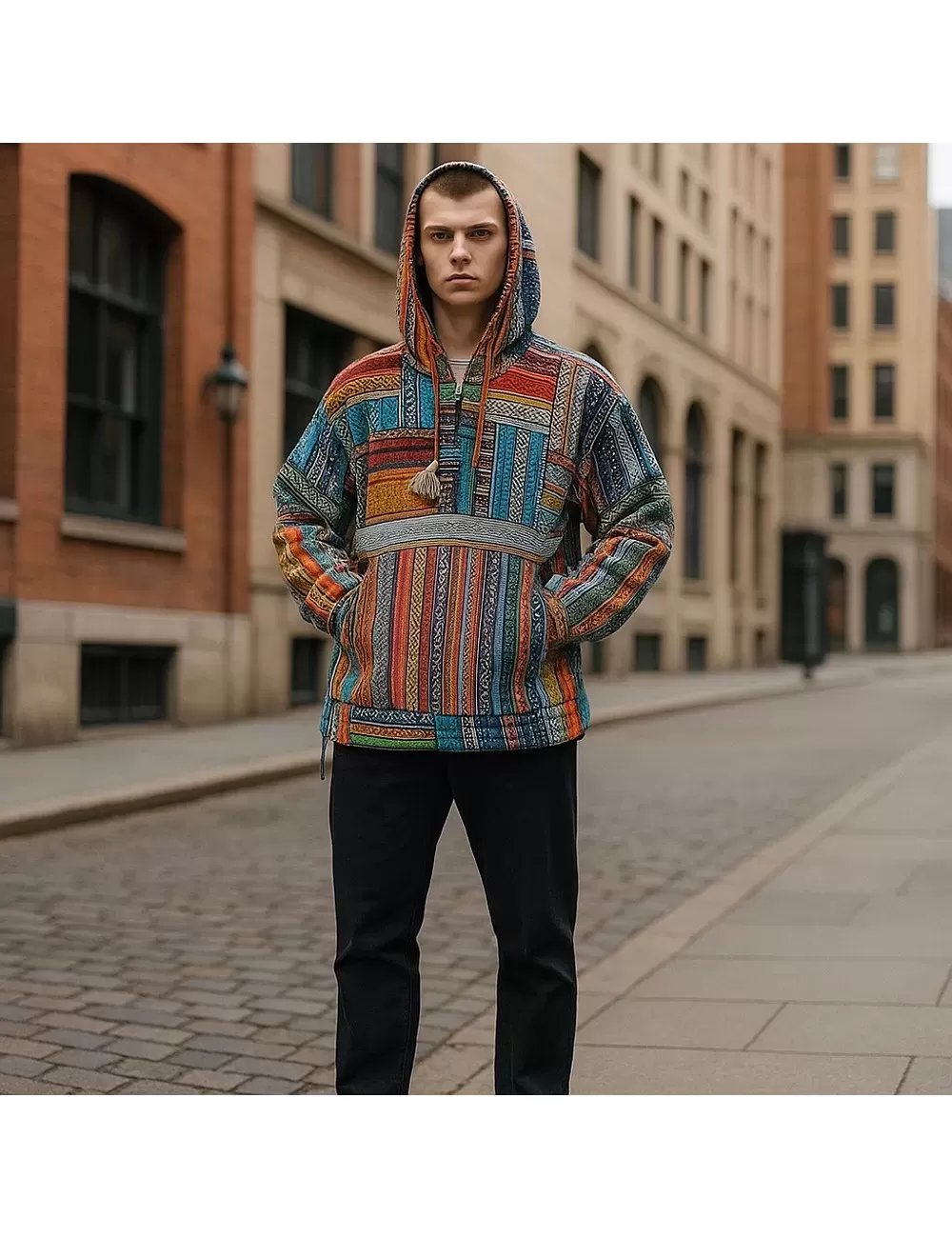 SF-22 : Patchwork Hoodie
