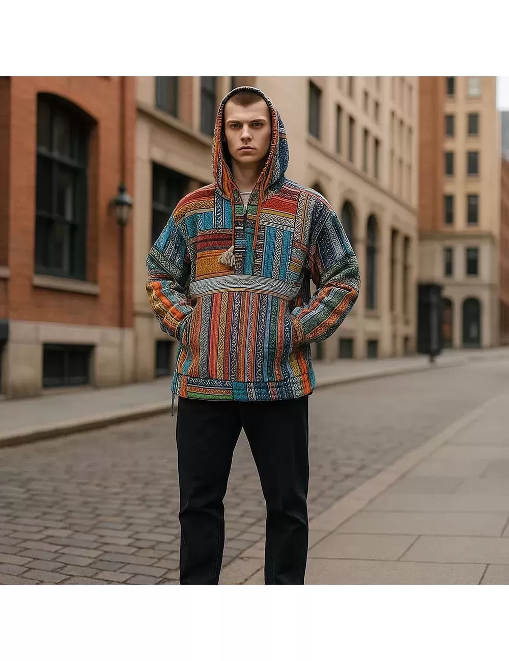 SF-22 : Patchwork Hoodie