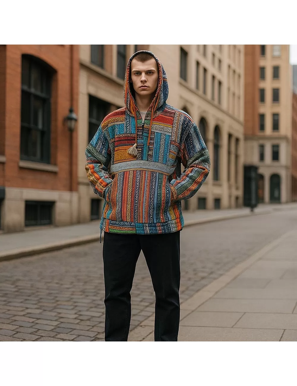 SF-22 : Patchwork Hoodie