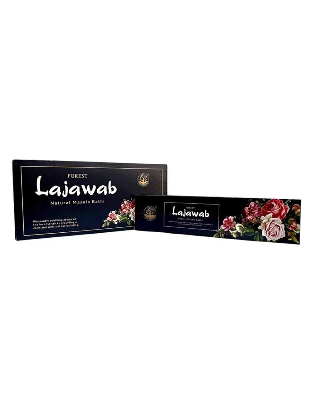Forest : Lajawab : Natural Masala Bathi - 12 Packets - Each Packet of 10 sticks