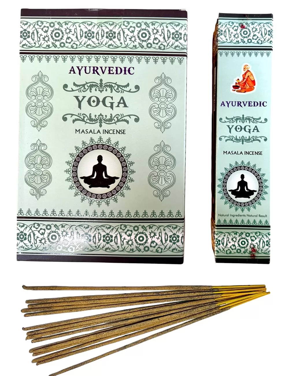 Ayurvedic - Yoga Masala Incense - 12 Packets Of 15 gms Each