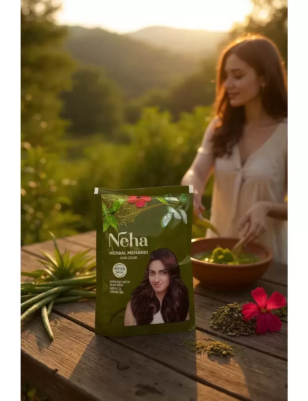 Neha-02: Neha : Henna for Hair