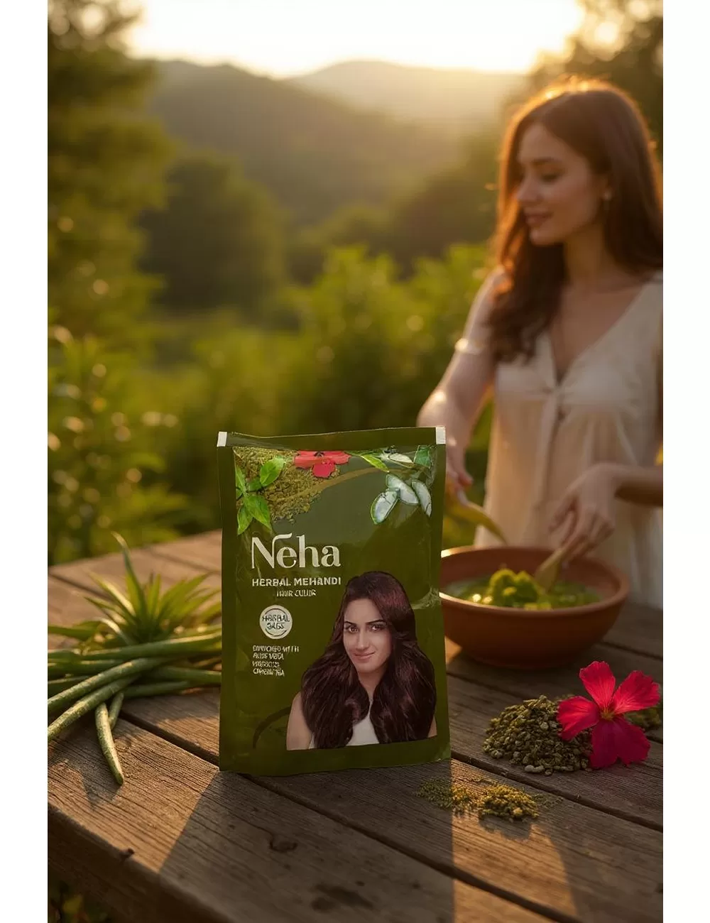 Neha-02: Neha : Henna for Hair