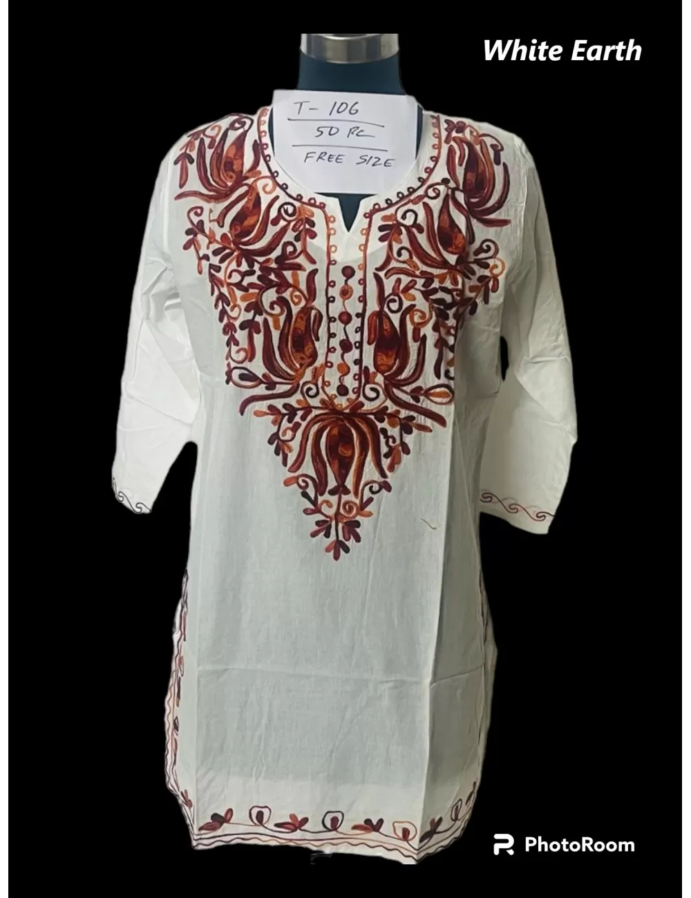 M-03 : Embroidered Tunic