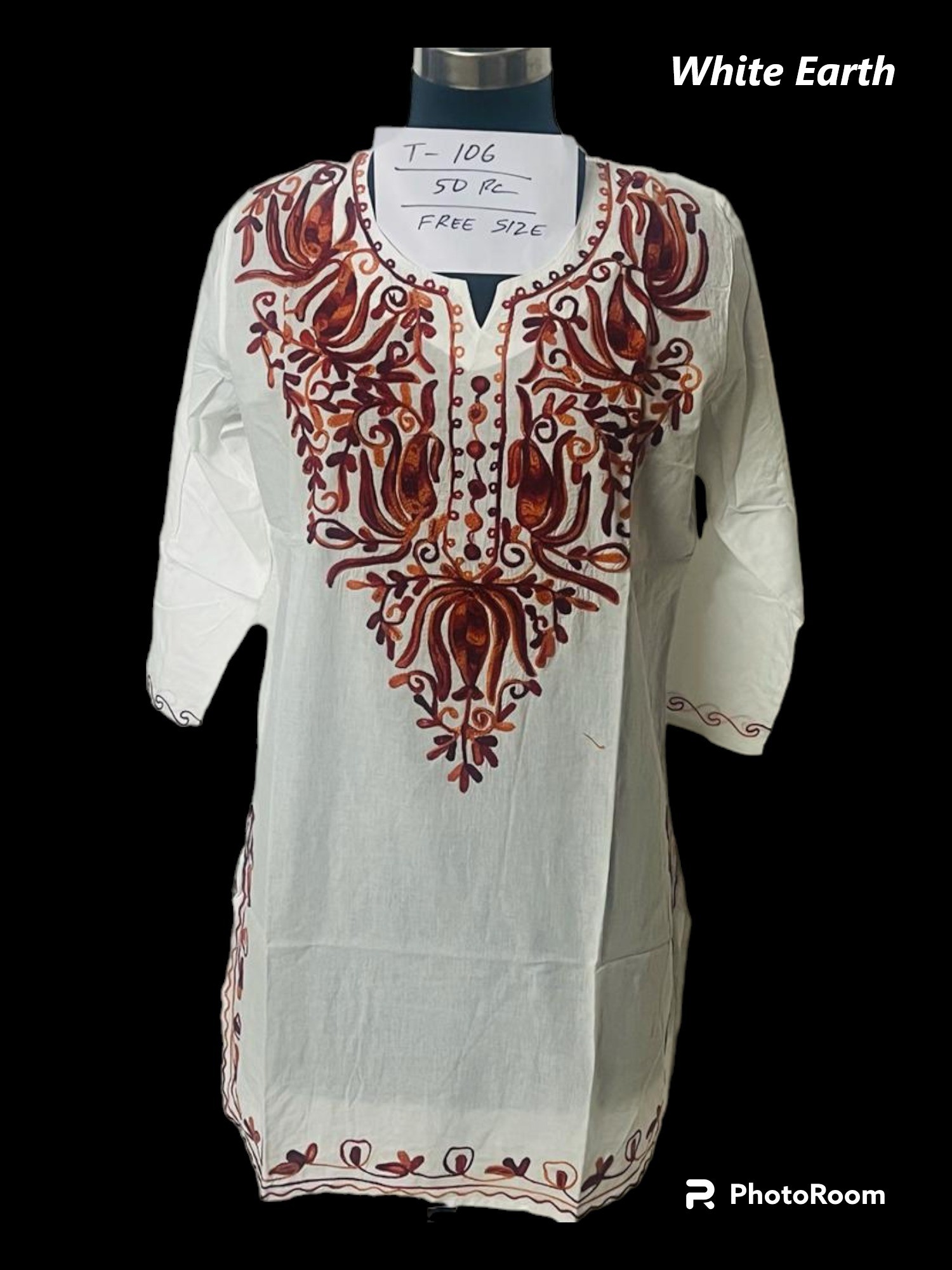 M-03 : Embroidered Tunic