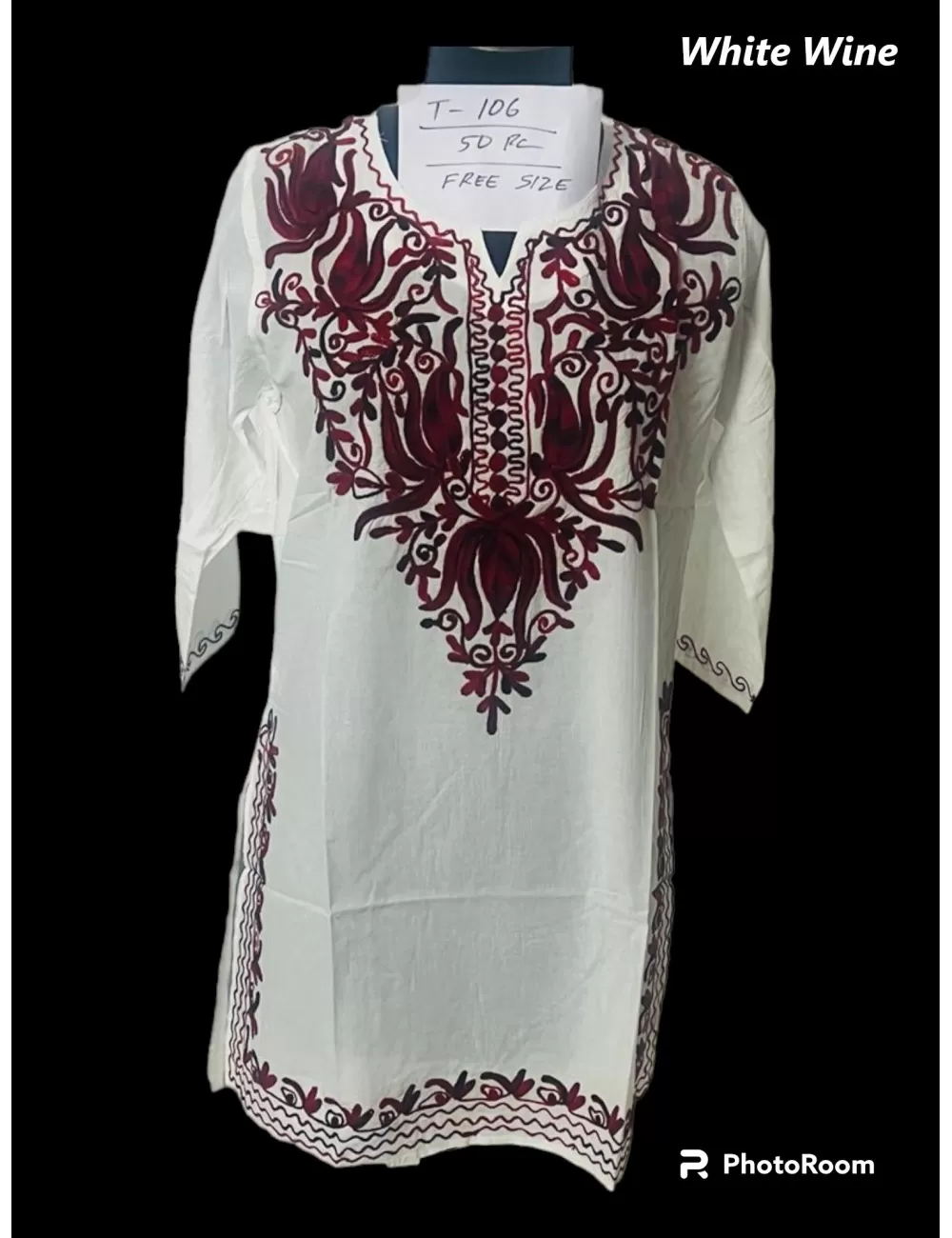 M-03 : Embroidered Tunic