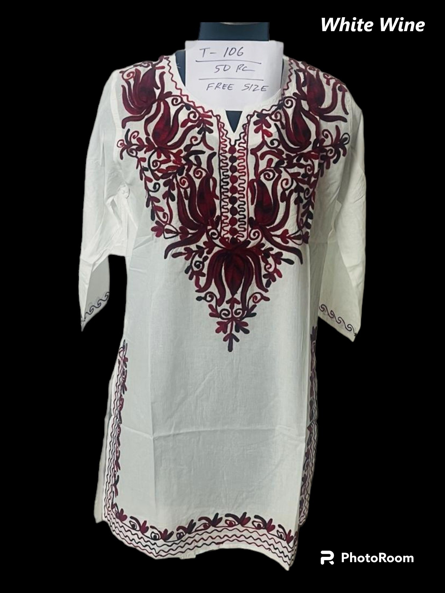 M-03 : Embroidered Tunic