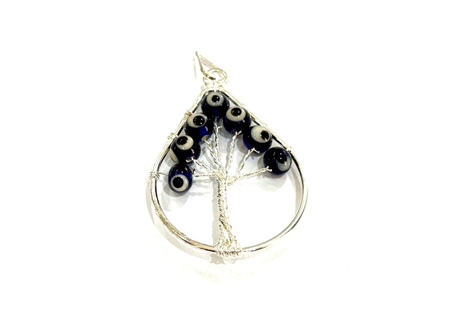 GPJ-13 : Evil Eye Tree of Life Pendant
