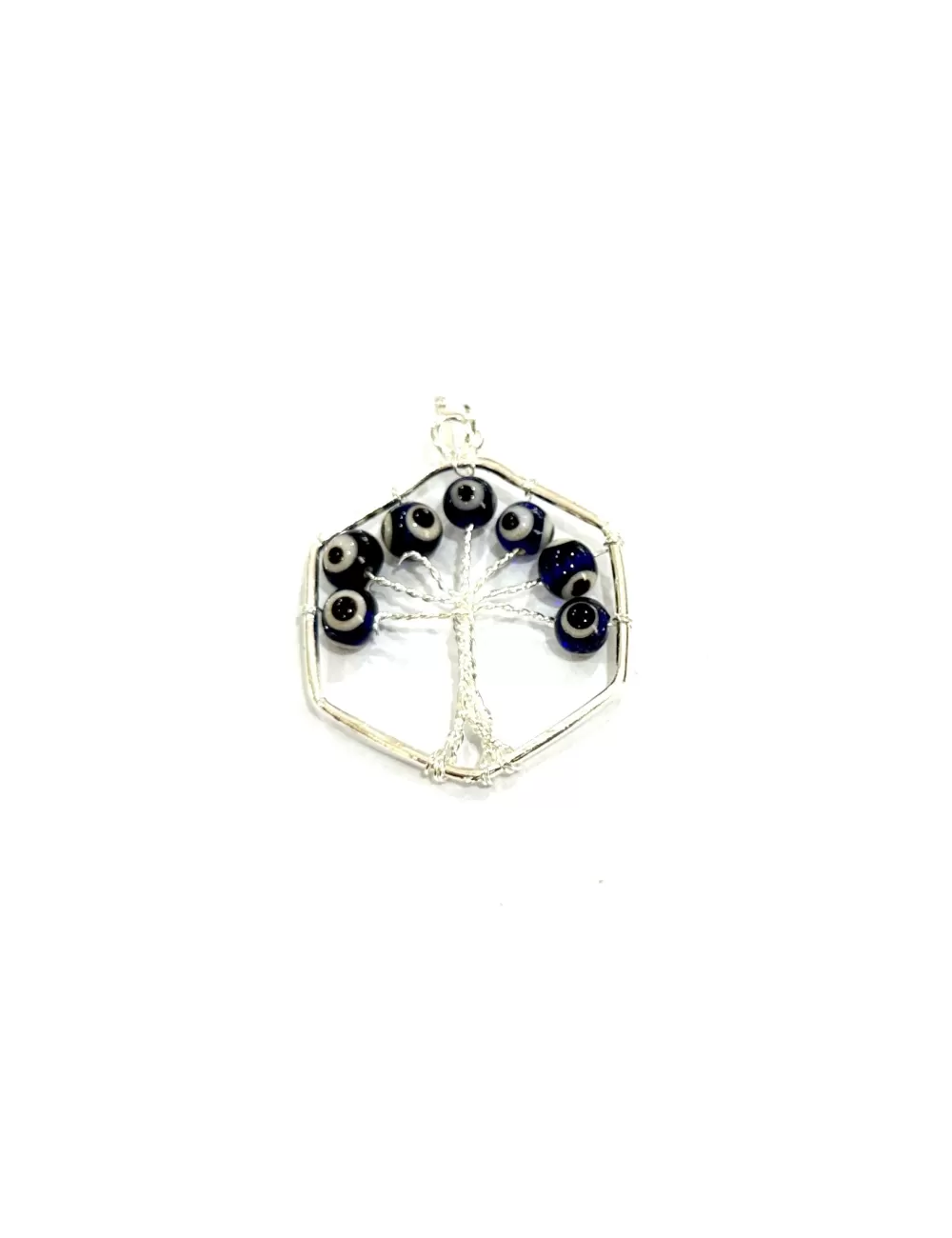 GPJ-13 : Evil Eye Tree of Life Pendant