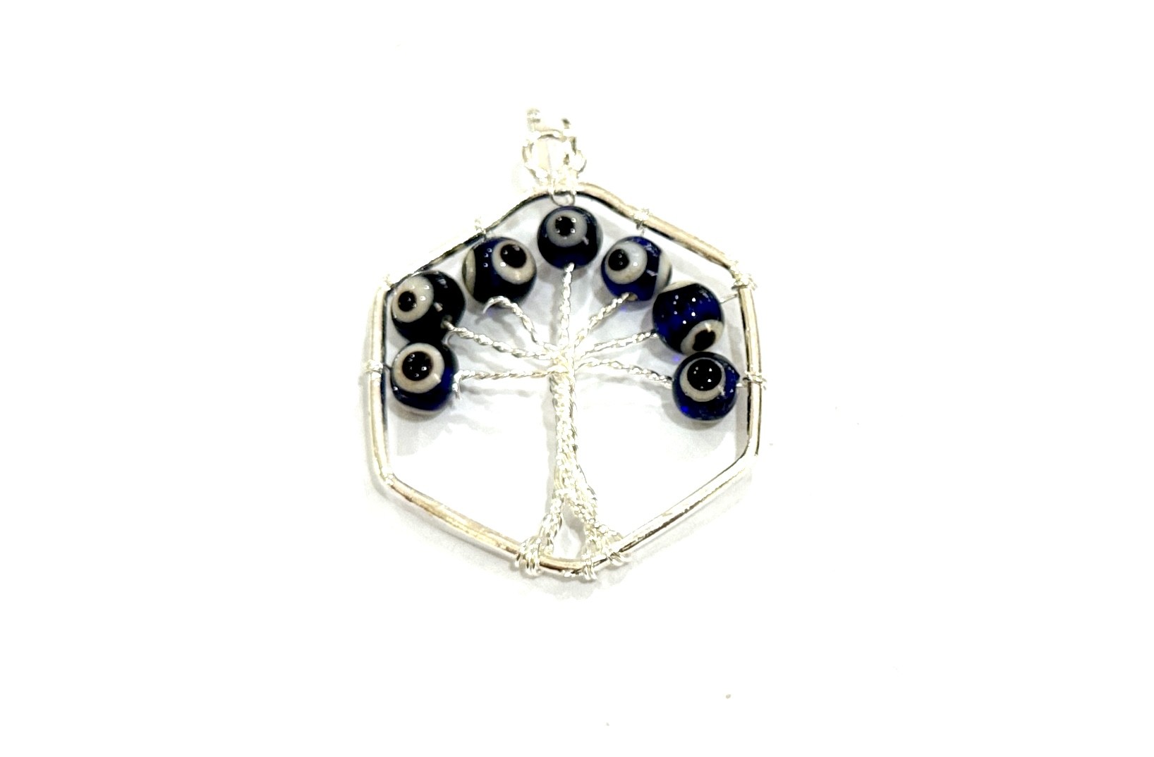 GPJ-13 : Evil Eye Tree of Life Pendant