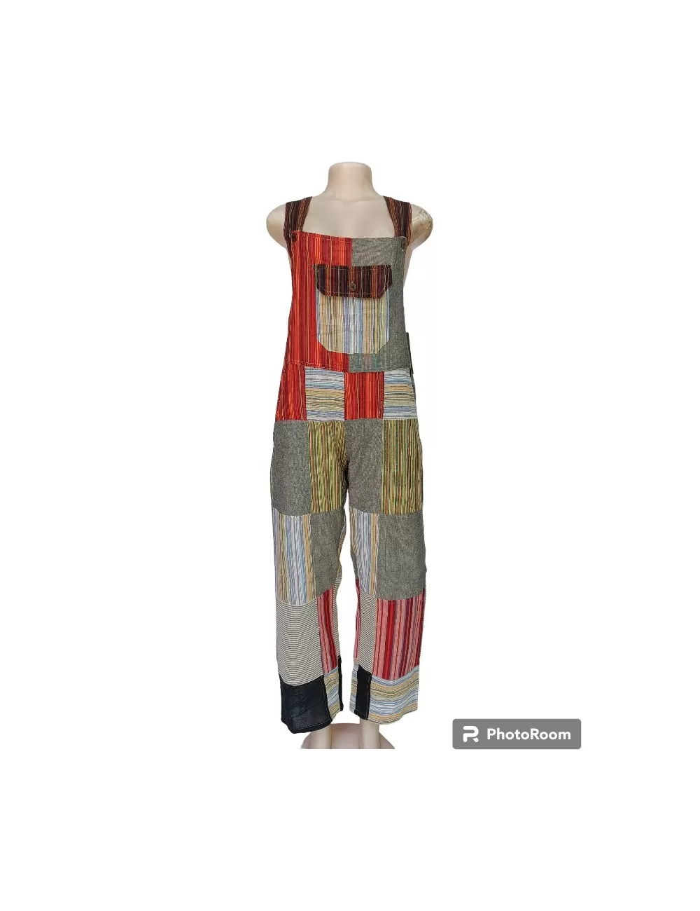 SF-03 : Boho Patchwork Dungarees