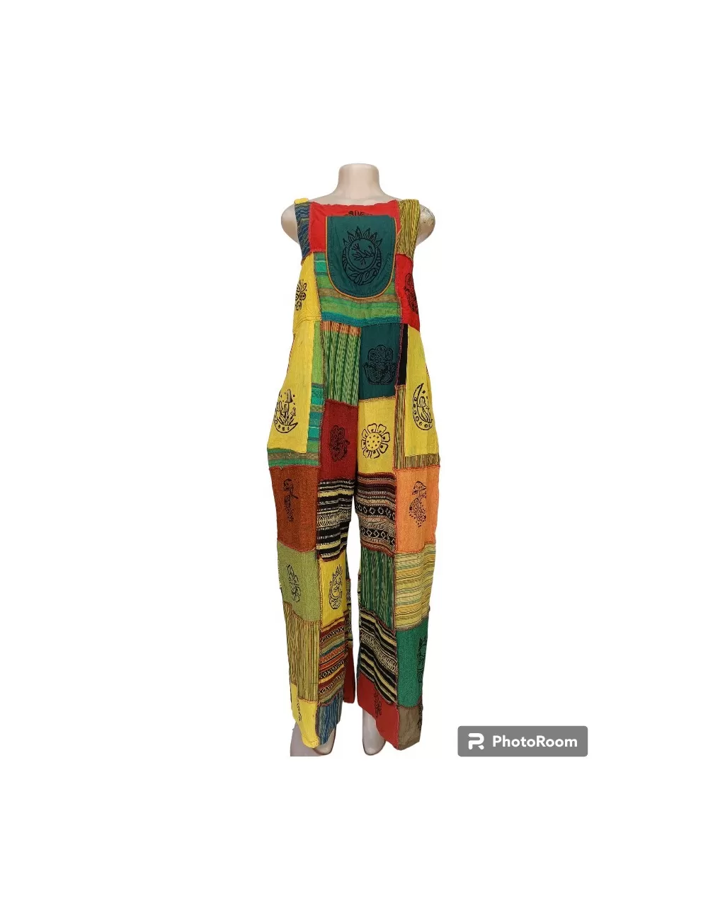 SF-17 : Patchwork Dungarees