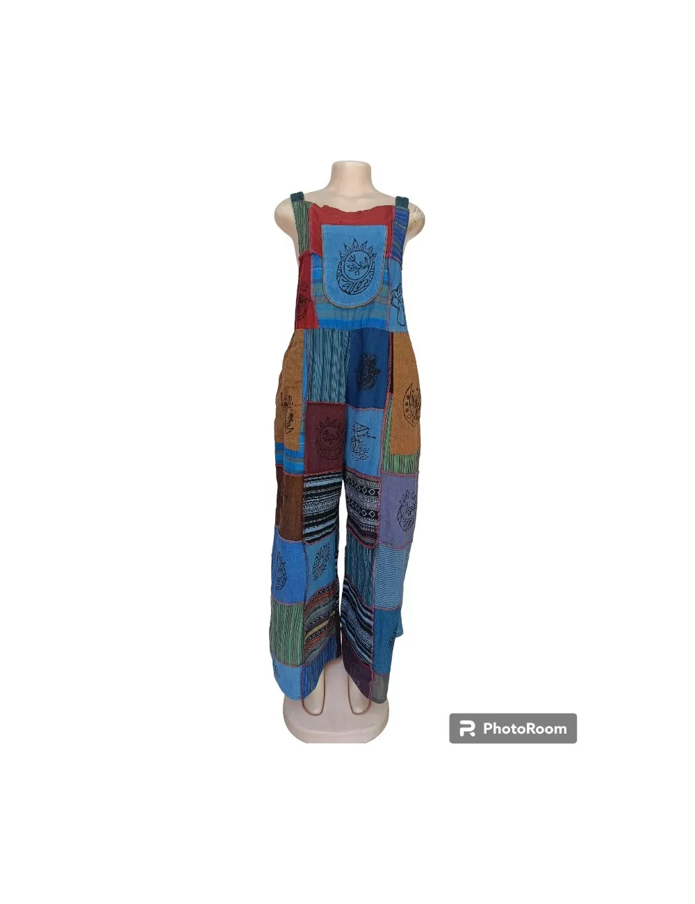 SF-17 : Patchwork Dungarees