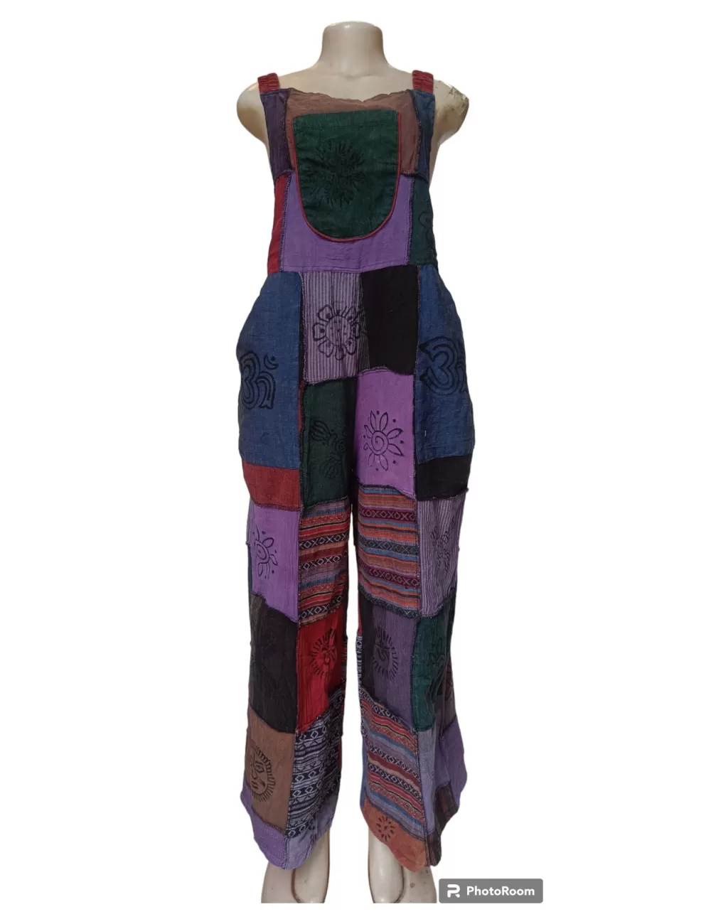SF-17 : Patchwork Dungarees