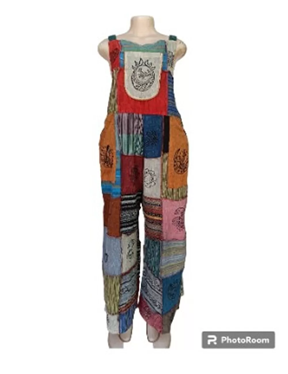 SF-17 : Patchwork Dungarees