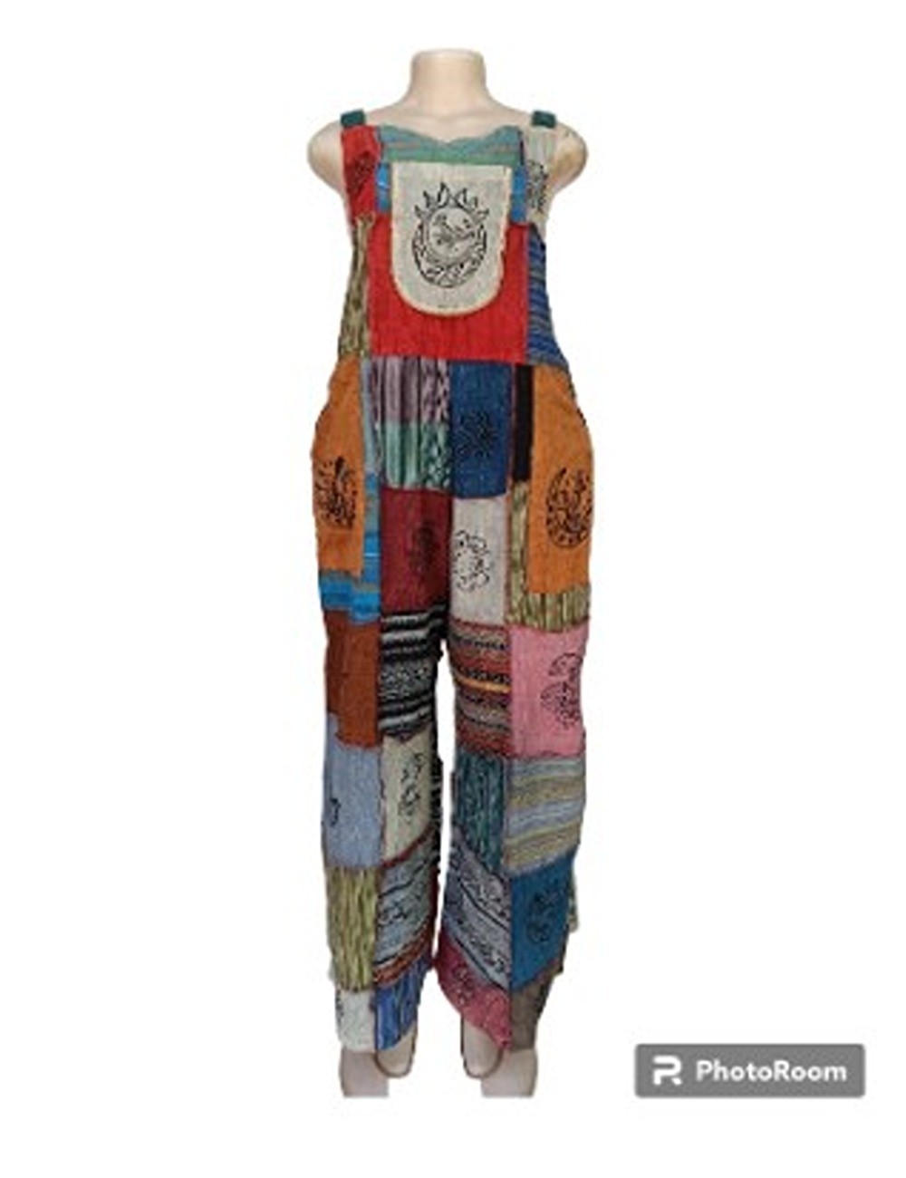 SF-17 : Patchwork Dungarees