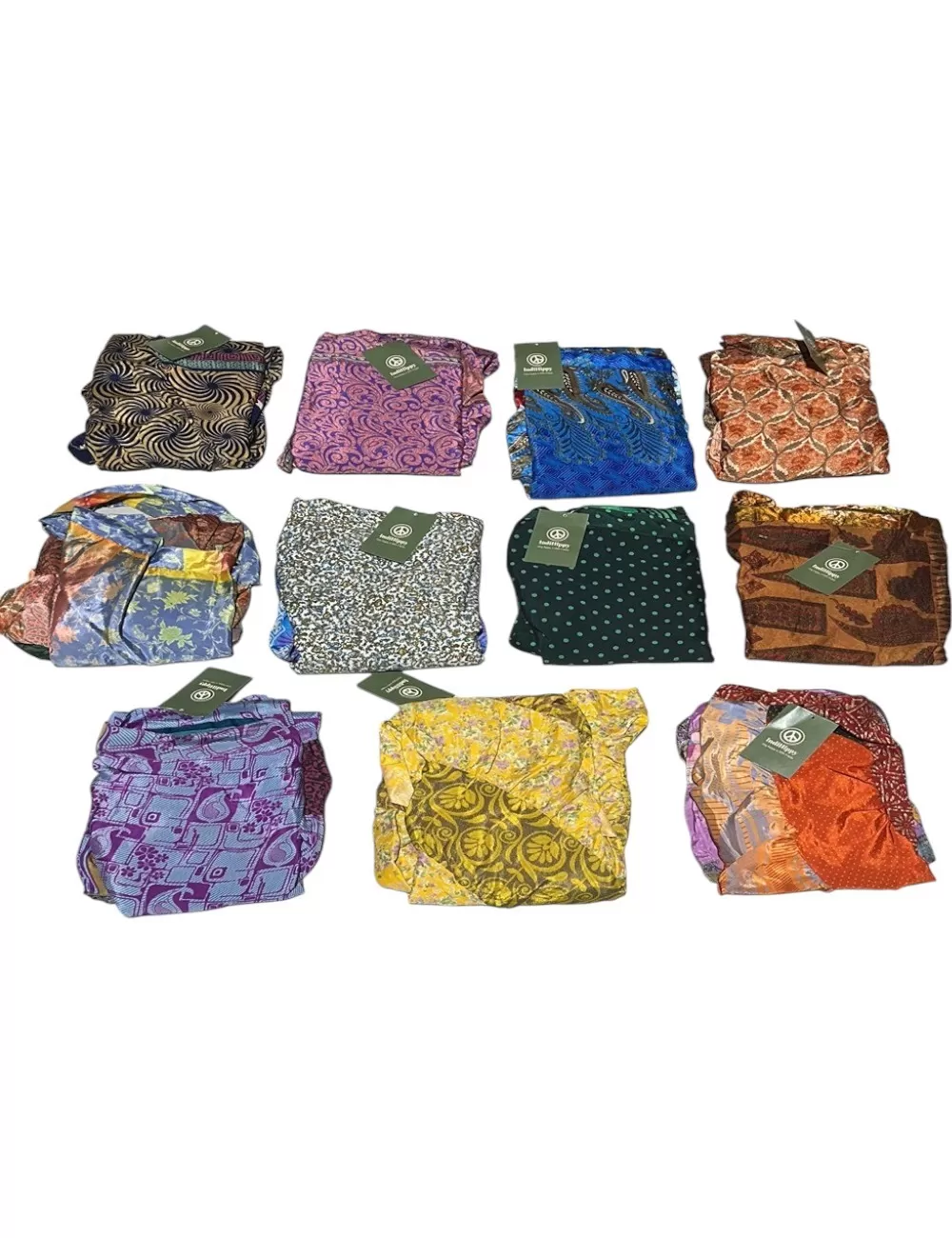 N-8 : Recycled Silk Wrap Skirt