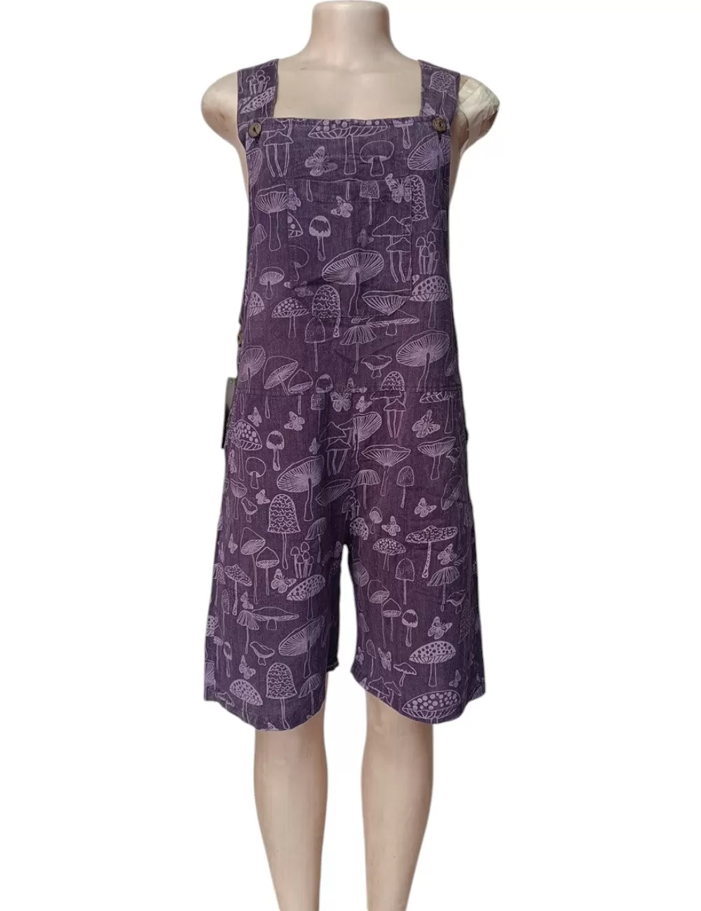 SF-60: Gheri Tie Dye Knee Length Dungarees