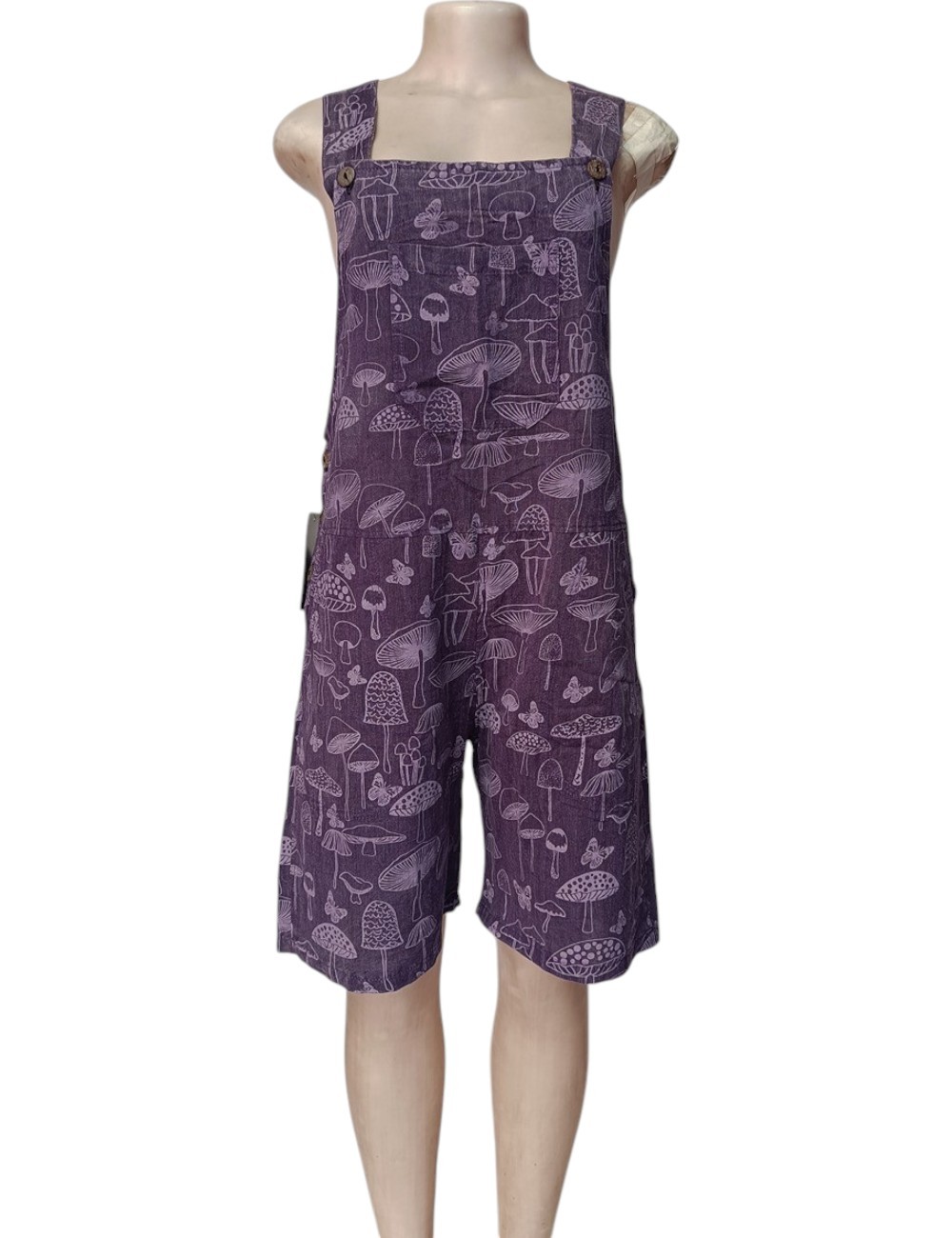 SF-60: Gheri Tie Dye Knee Length Dungarees