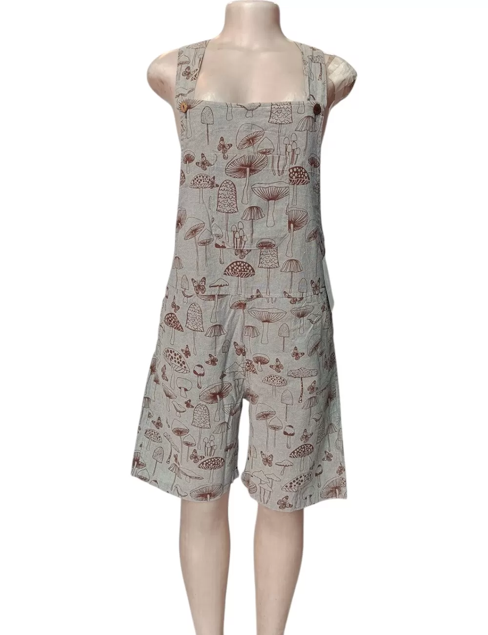 SF-60: Gheri Tie Dye Knee Length Dungarees
