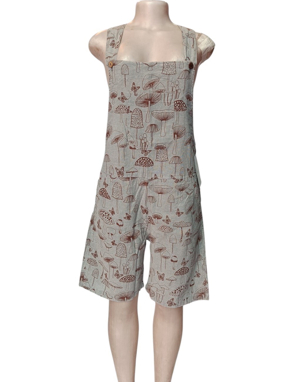 SF-60: Gheri Tie Dye Knee Length Dungarees