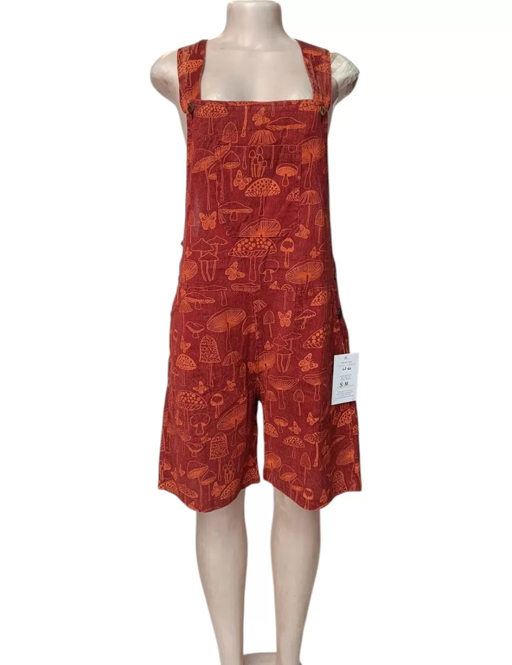 SF-60: Gheri Tie Dye Knee Length Dungarees