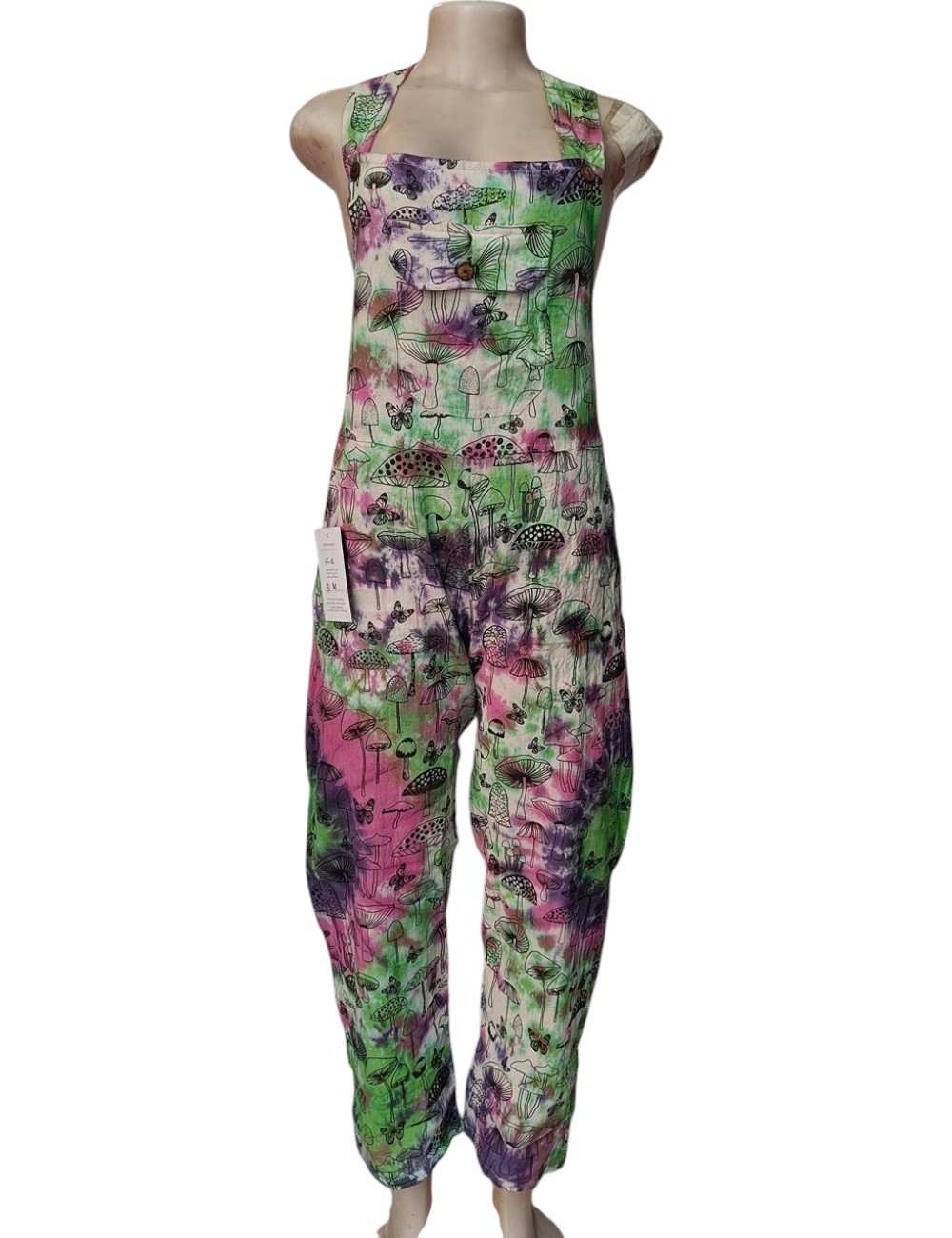 SF-61: Gheri Tie Dye Mushroom Dungarees