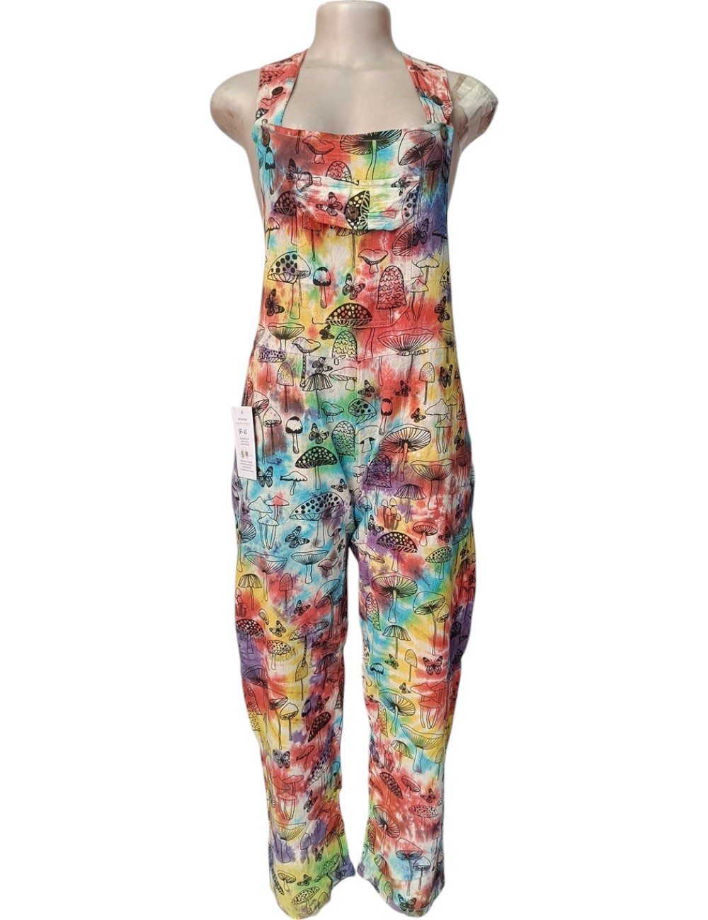 SF-61: Gheri Tie Dye Mushroom Dungarees