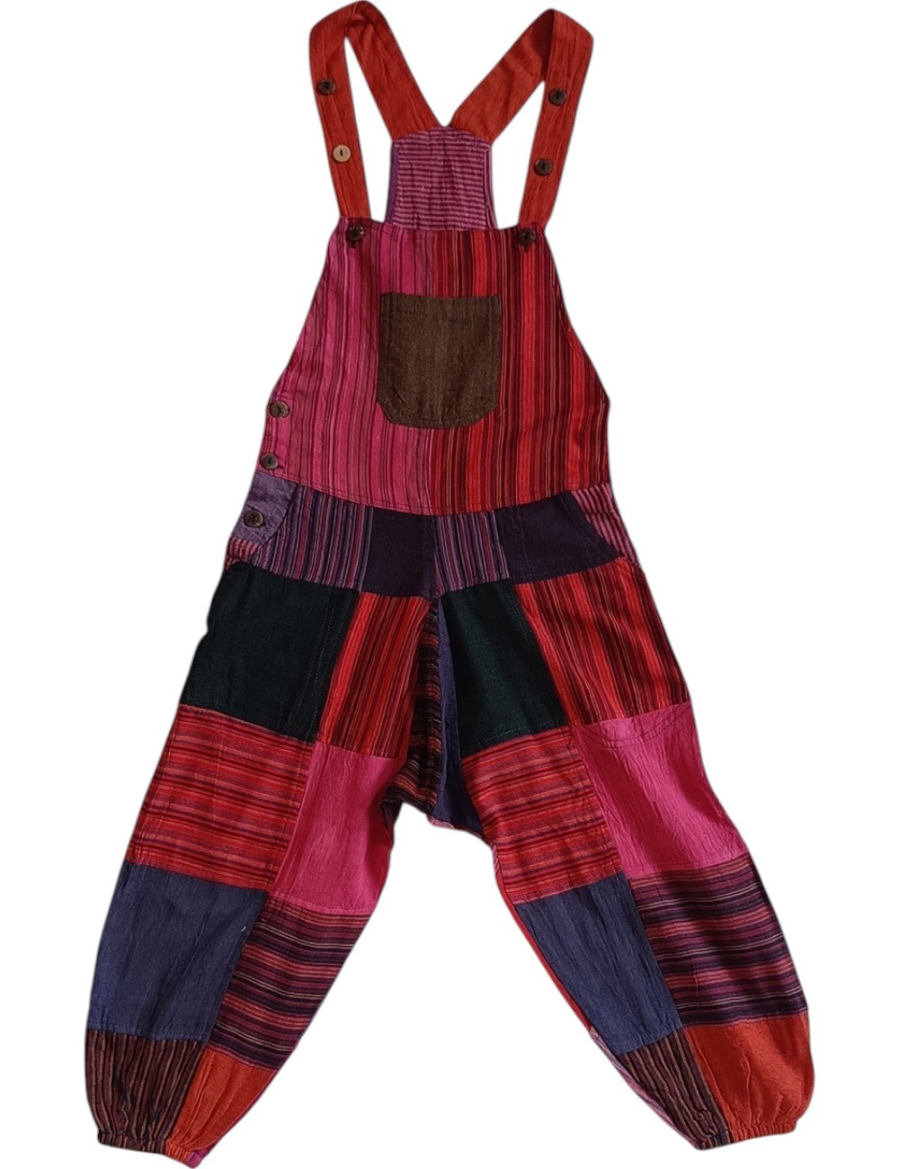 SF-67: Kids Patchwork Overalls