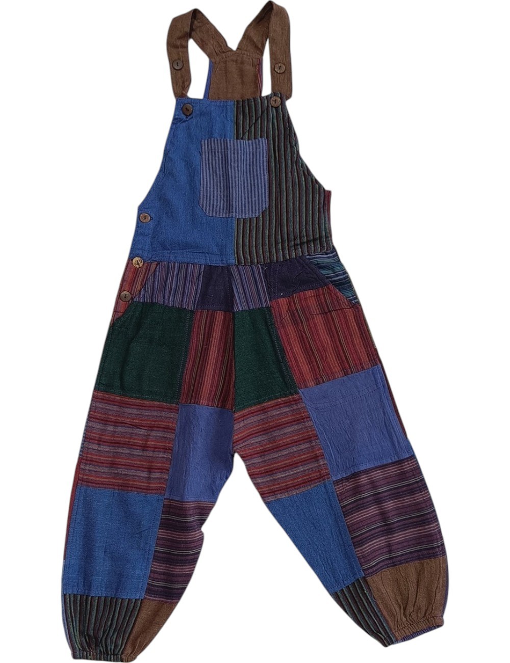 SF-67: Kids Patchwork Overalls