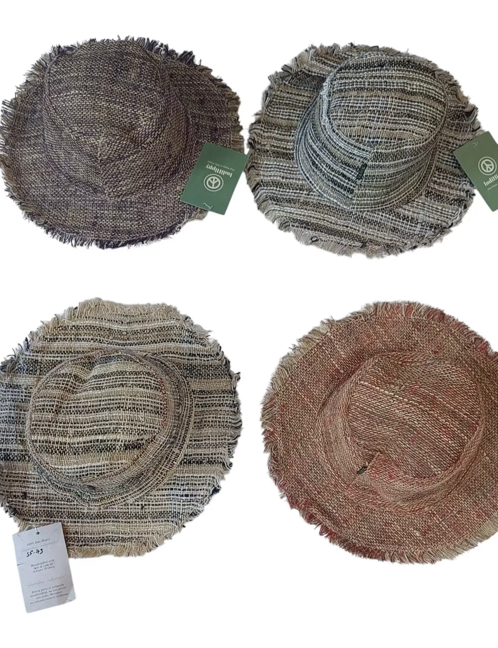 SF-73 : Natural Hemp Straw Hats
