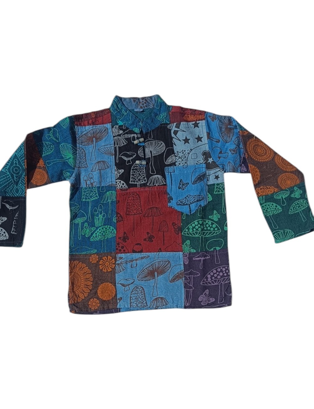 SF-79 : Kids Patchwork Shirt