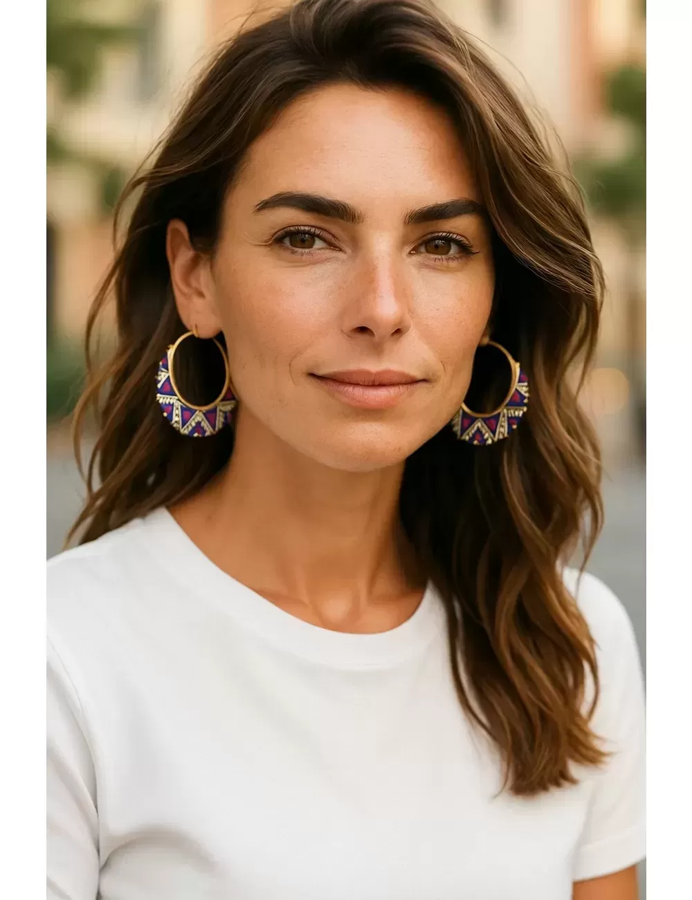 GEY-40 : Tribal Earrings