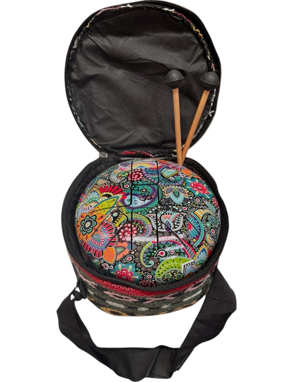 Multi Color HAPI Drum - Medium - 8.5 inches