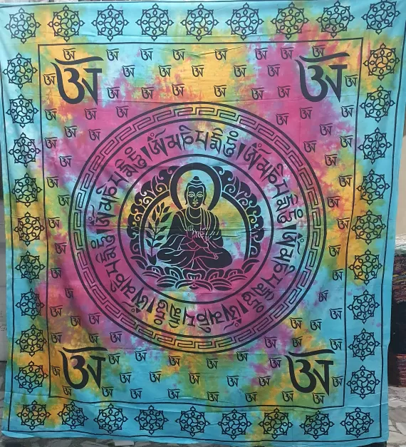 Buddha Mandala Bedsheet