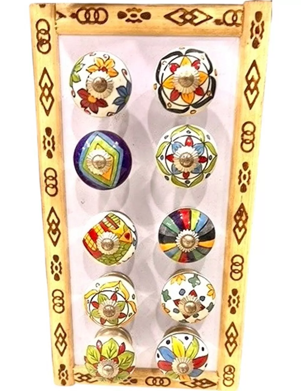 Door Knobs : Big : Assorted Prints and Colors