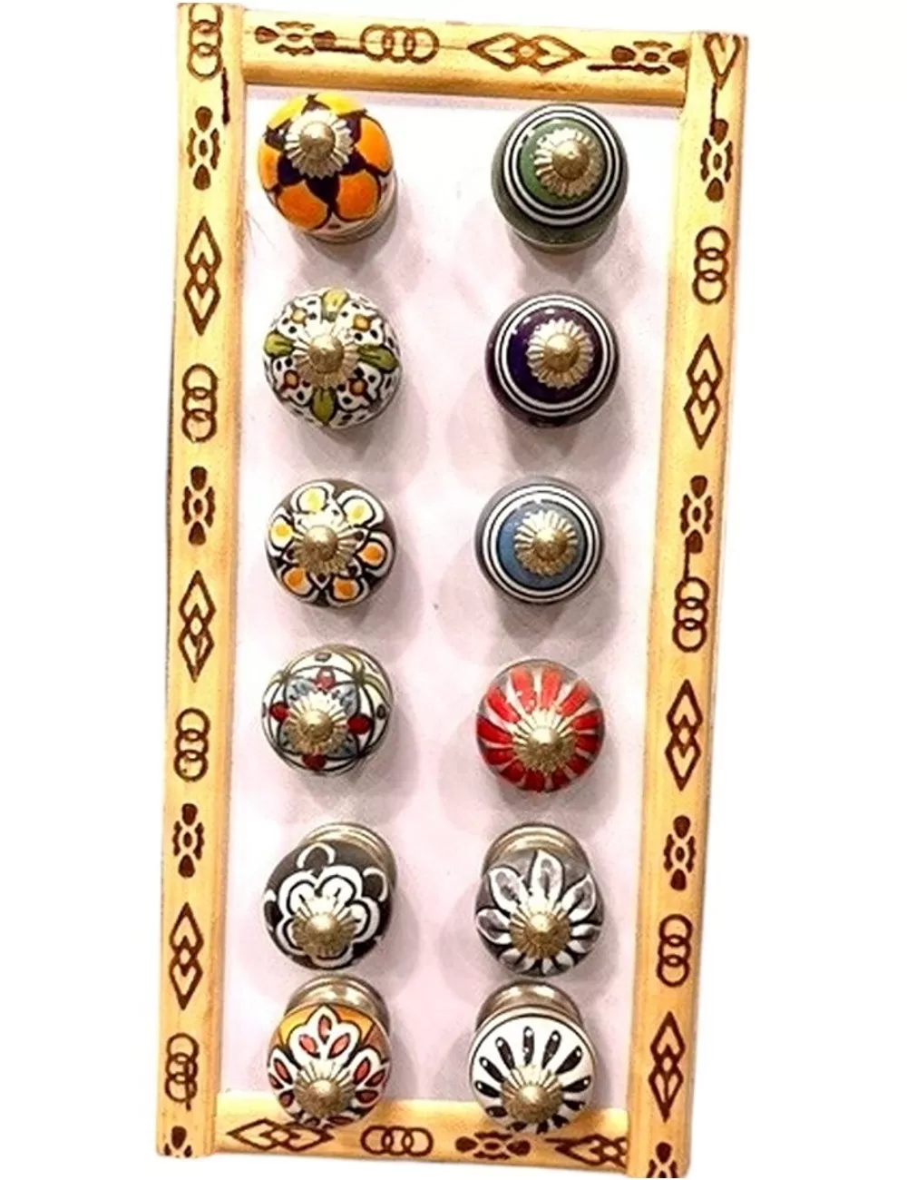 Door Knobs : Small : Assorted Prints and Colors