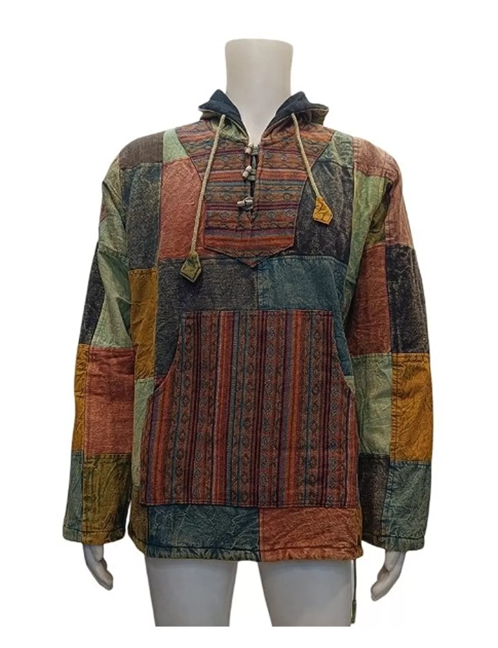 SF-154: Cotton Patchwork Jacket