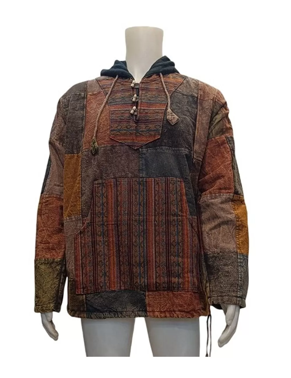 SF-154: Cotton Patchwork Jacket
