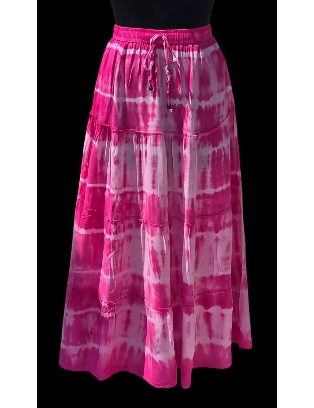 SSO-04 : Tie Dye Maxi Skirt