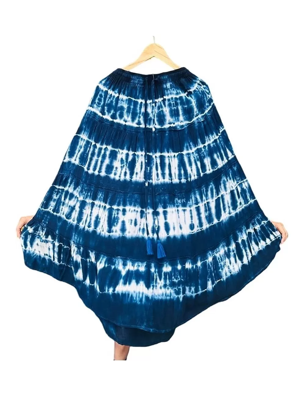SSO-04 : Tie Dye Maxi Skirt